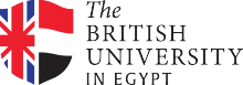 The British University in Egypt logo