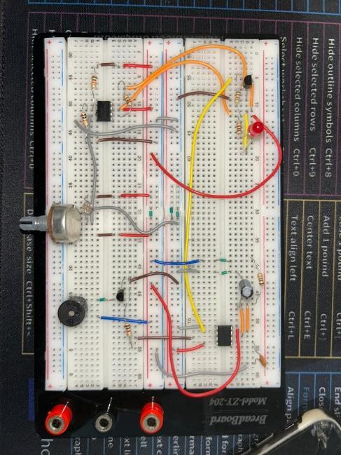 Electronic Smart Laser Alarm System project screenshot
