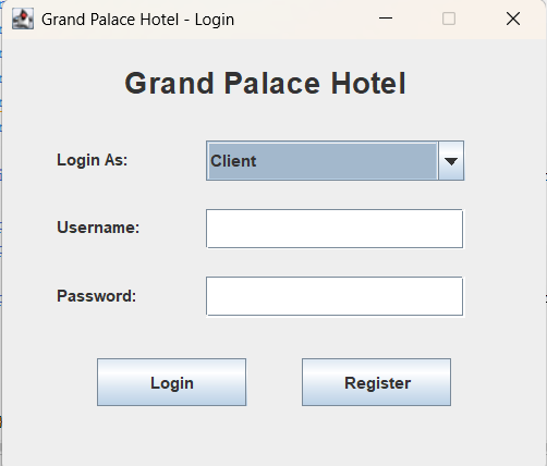 Hotel Management System project screenshot